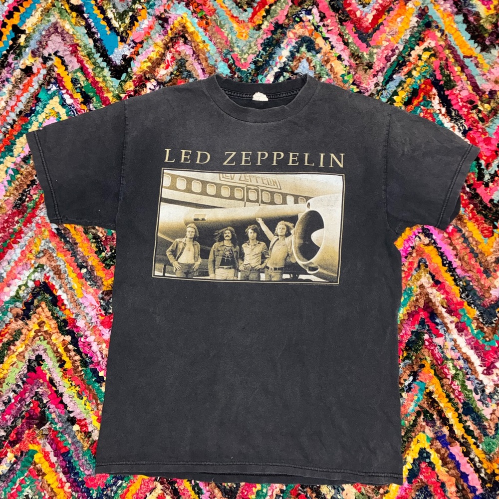 Led Zeppelin Black Band Tee
